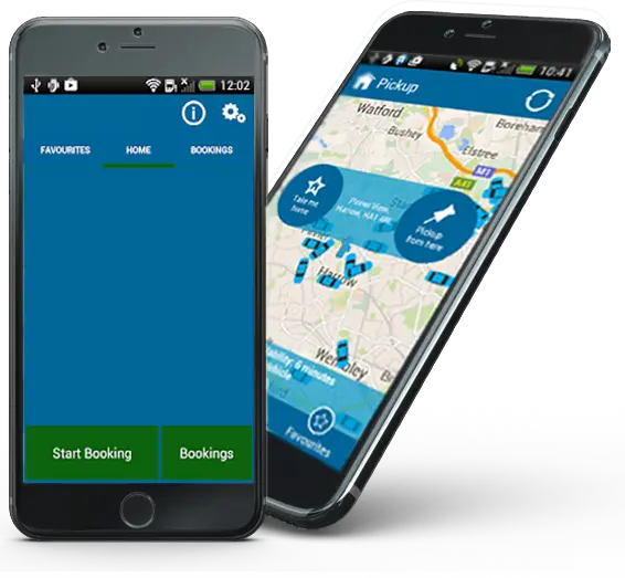 Loudwater Airport Minicabs Mobile App